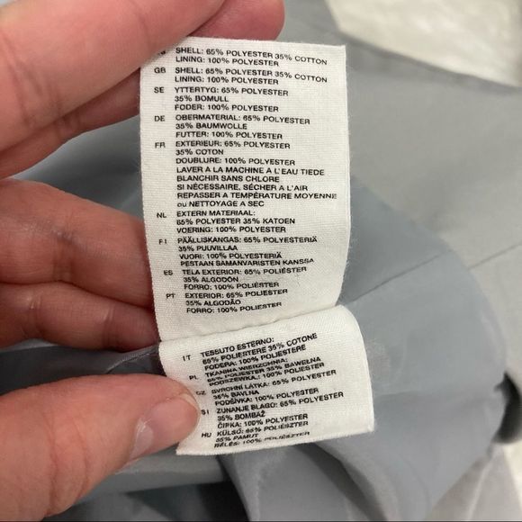 H&M Women's Gray Jacket Size 4 - Picture 8 of 8